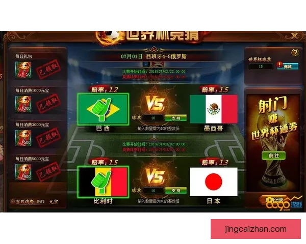 世界杯竞猜赔率全面解析及热门赛果预测指南揭秘